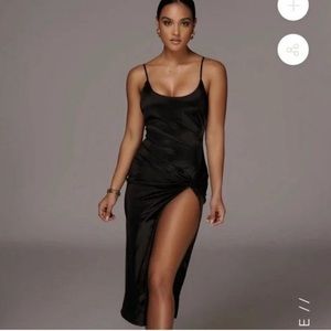 Black Midi Dress